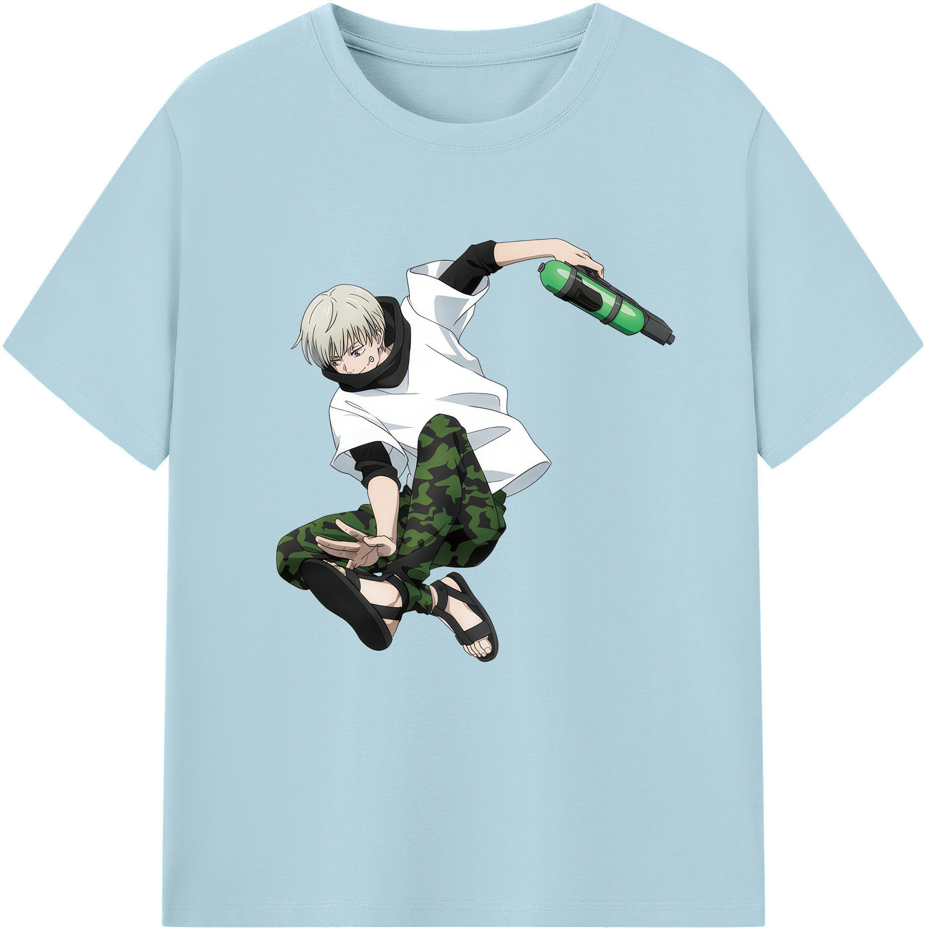 （画像用） 呪術廻戦 Jujutsu Kaisen 綿100％半袖Tシャツ（フロントプリント）